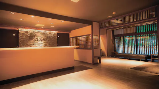 ภาพตัวอย่างเคาน์เตอร์ต้อนรับของ 'แสงจันทร์'