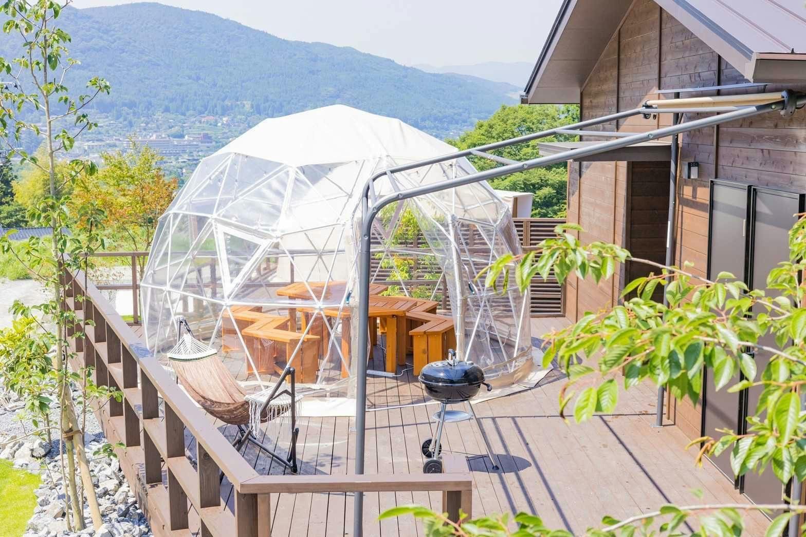 Yufuin Onsen Glamping Kaze no Hibiki