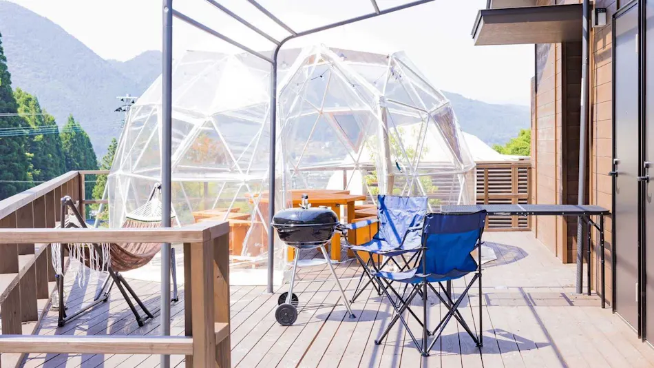 Yufuin Onsen Glamping Kaze no Hibiki