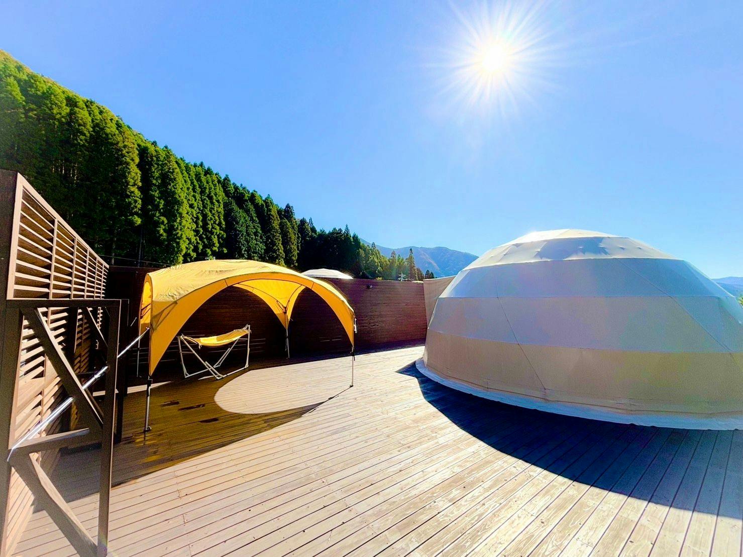 Yufuin Onsen Glamping Kaze no Hibiki