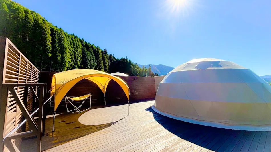 Yufuin Onsen Glamping Kaze no Hibiki
