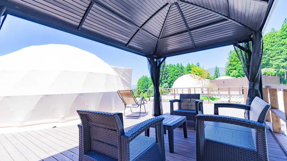Yufuin Onsen Glamping Kaze no Hibiki