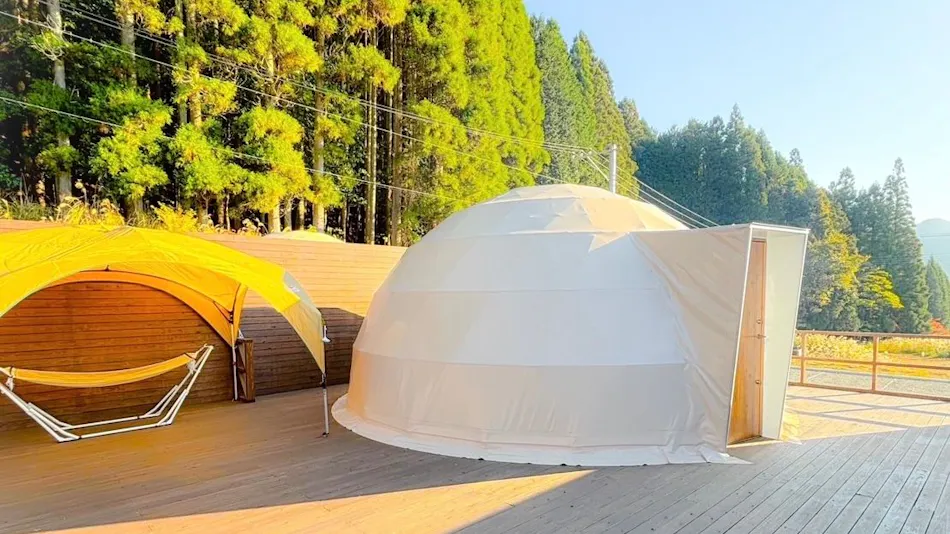 Yufuin Onsen Glamping Kaze no Hibiki