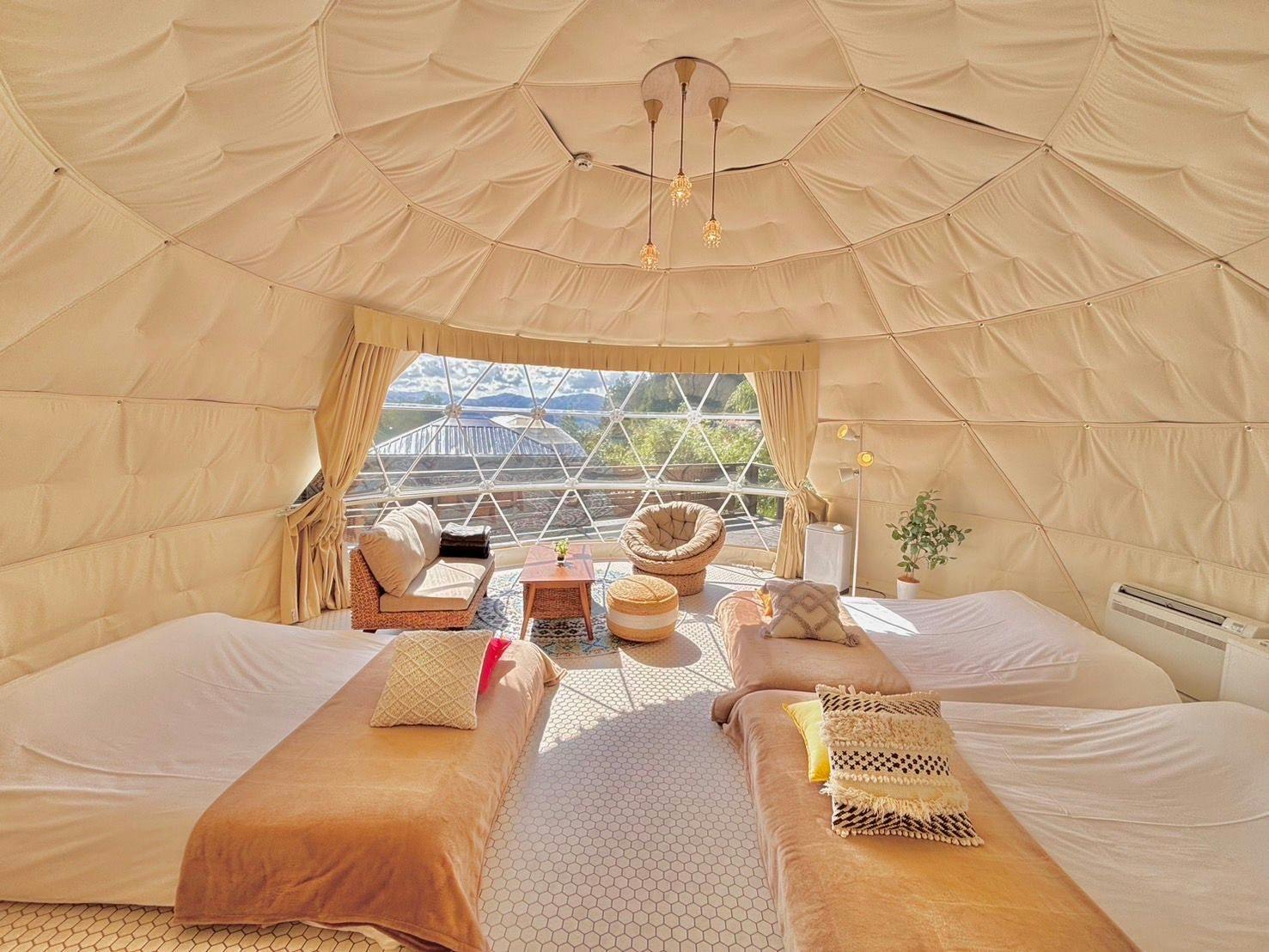Yufuin Onsen Glamping Kaze no Hibiki
