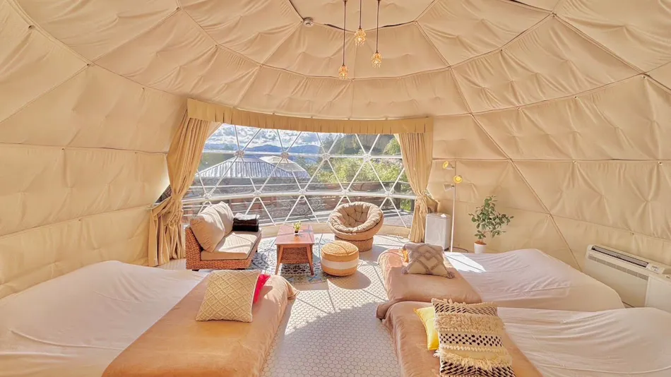 Yufuin Onsen Glamping Kaze no Hibiki