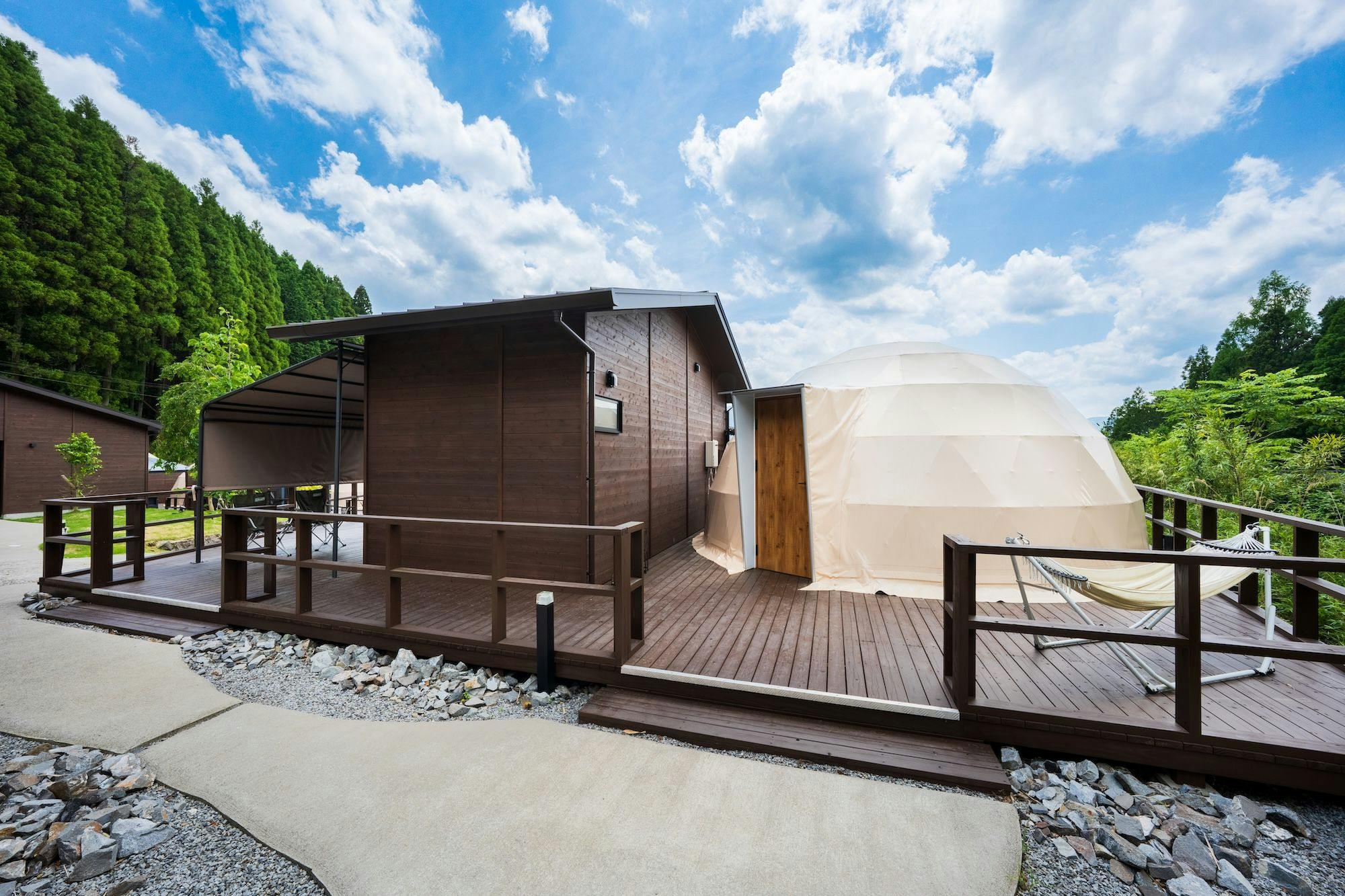 Yufuin Onsen Glamping Kaze no Hibiki