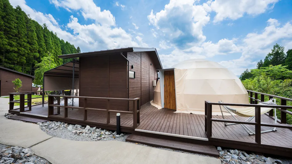 Yufuin Onsen Glamping Kaze no Hibiki