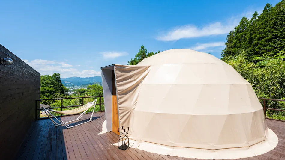 Yufuin Onsen Glamping Kaze no Hibiki