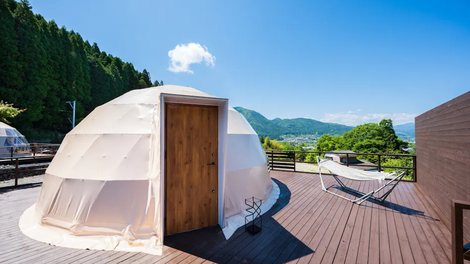 Yufuin Onsen Glamping Kaze no Hibiki