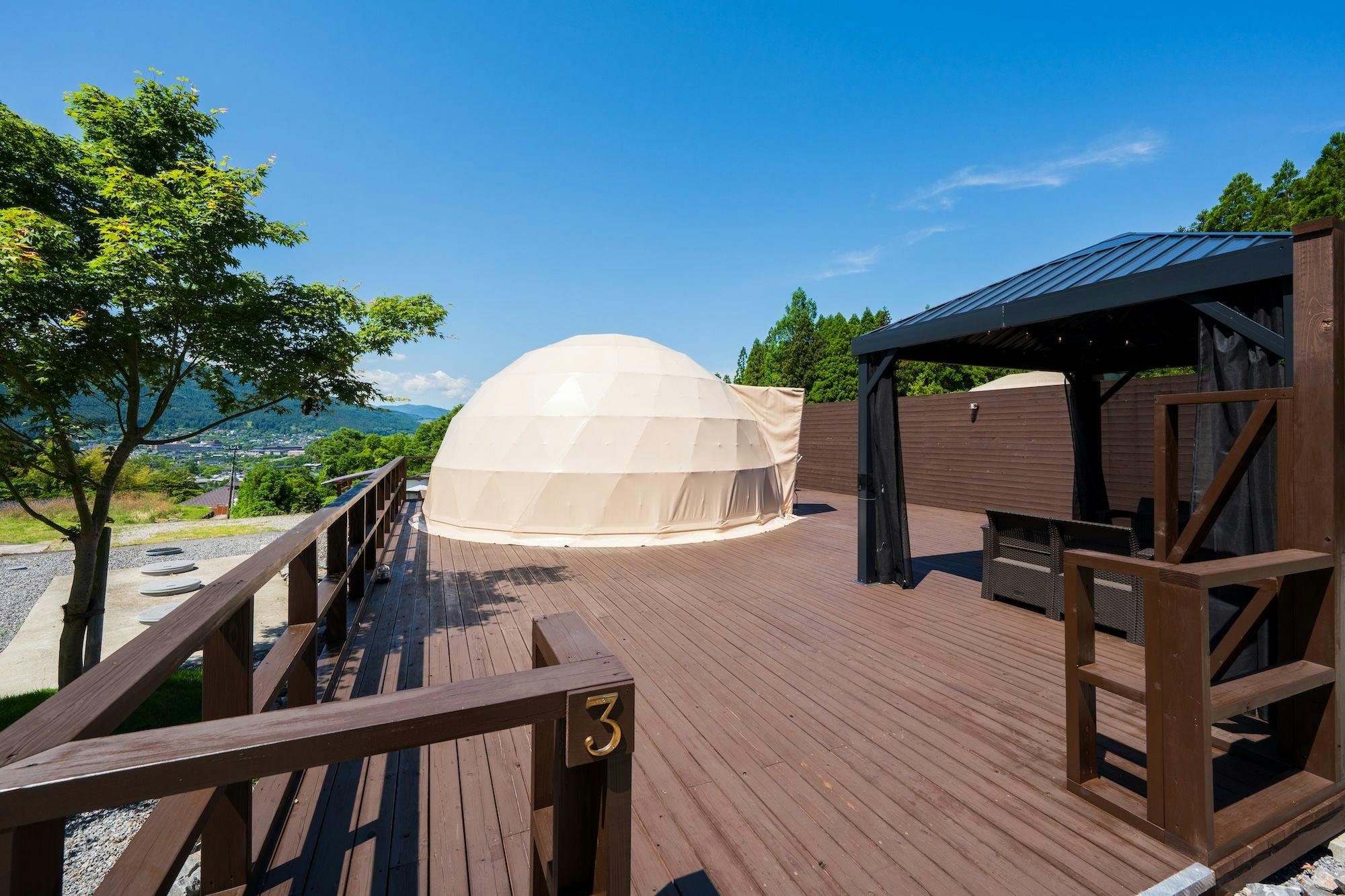Yufuin Onsen Glamping Kaze no Hibiki