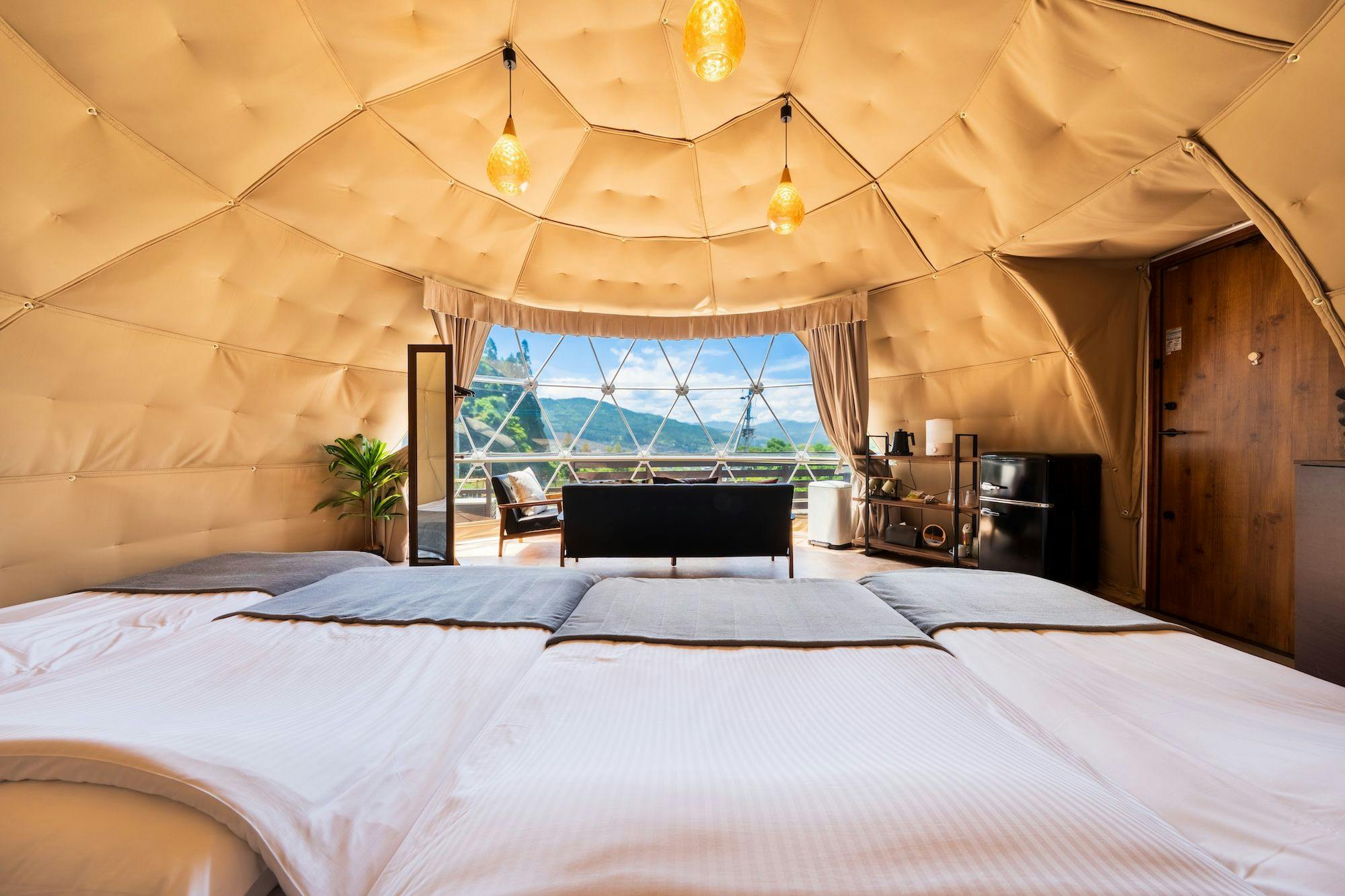 Yufuin Onsen Glamping Kaze no Hibiki