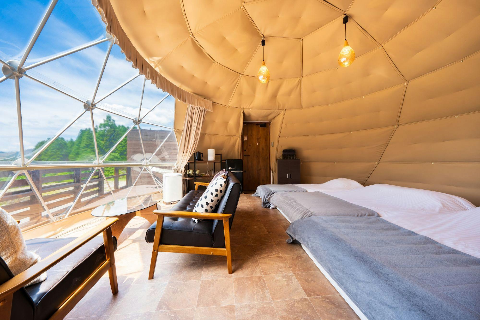 Yufuin Onsen Glamping Kaze no Hibiki