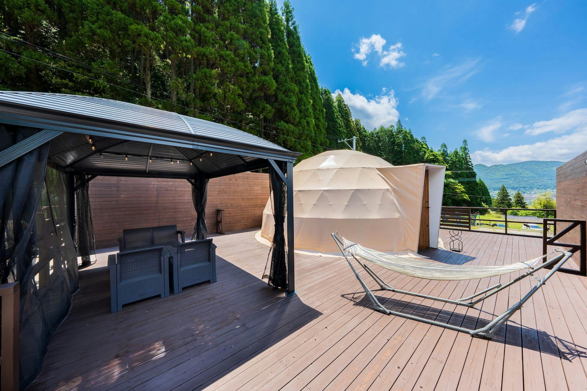 Yufuin Onsen Glamping Kaze no Hibiki