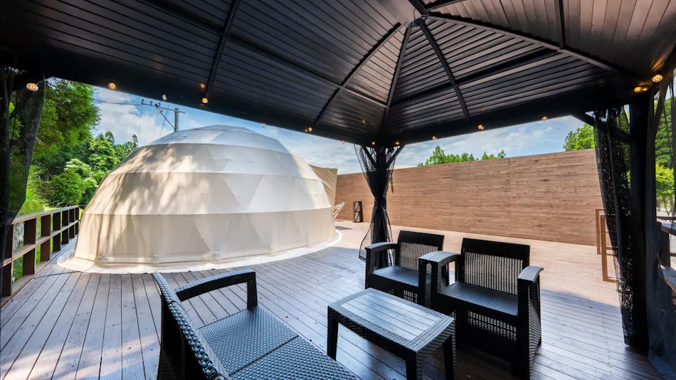Yufuin Onsen Glamping Kaze no Hibiki