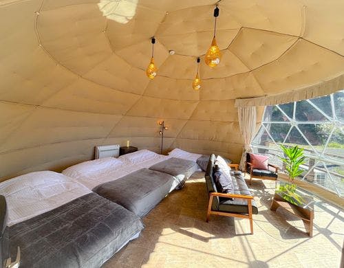 『6』ドームテント　ダブル×2 シングル×2