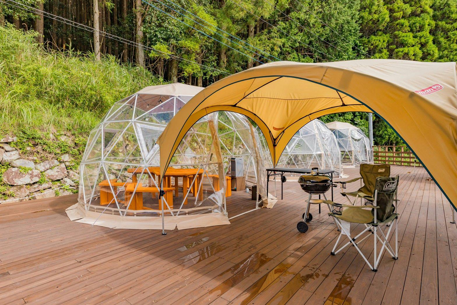 Yufuin Onsen Glamping Kaze no Hibiki