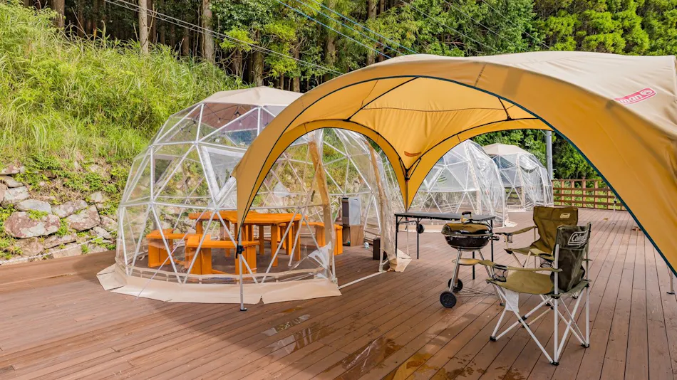 Yufuin Onsen Glamping Kaze no Hibiki