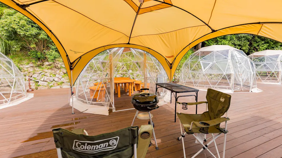 Yufuin Onsen Glamping Kaze no Hibiki