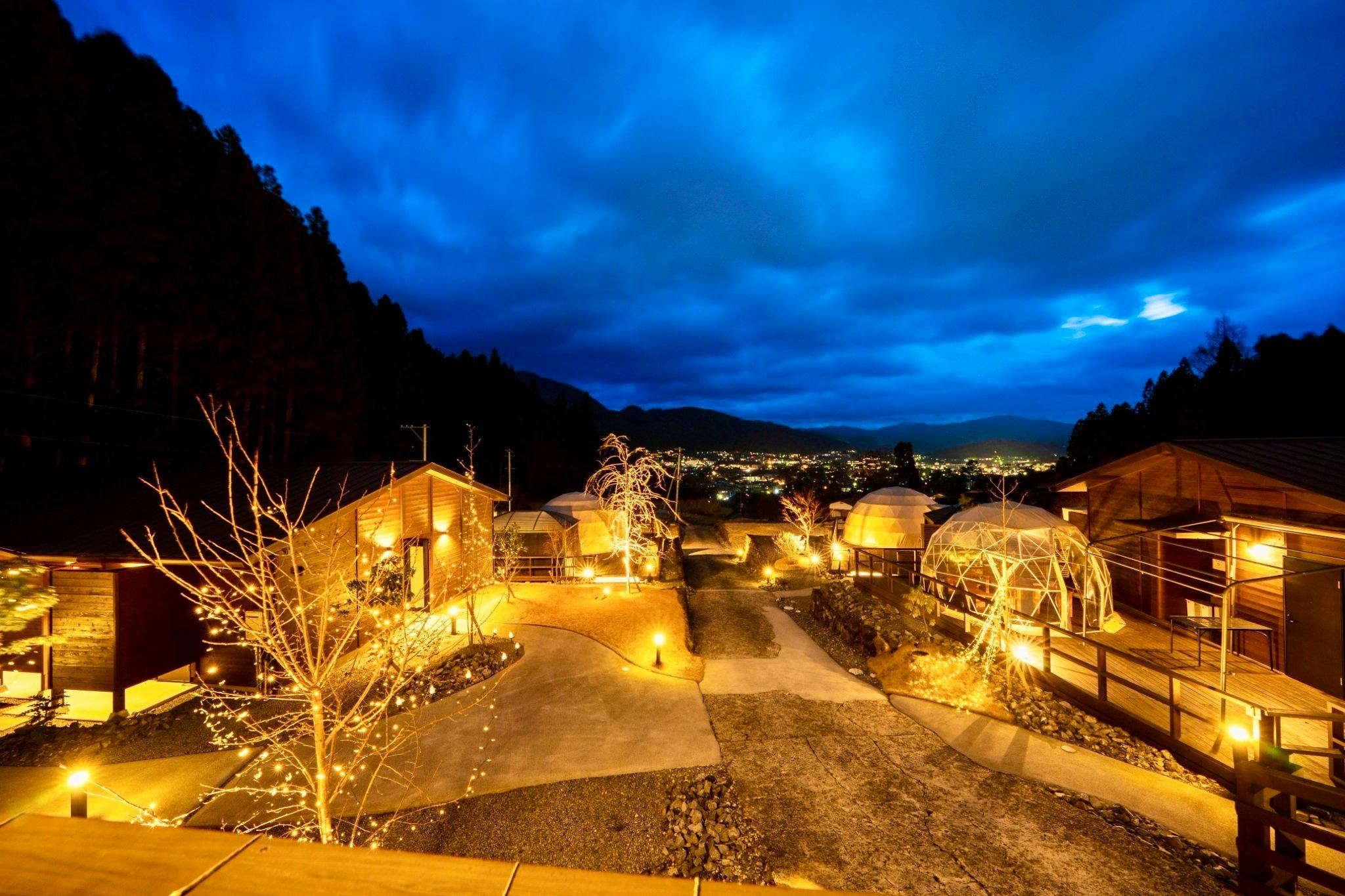 Yufuin Onsen Glamping Kaze no Hibiki