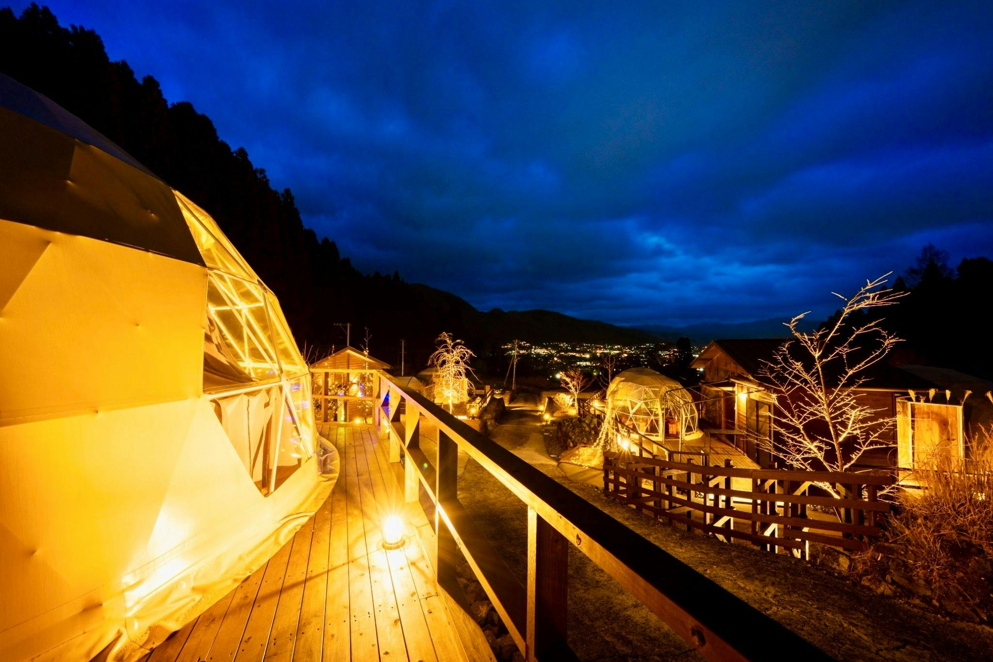 Yufuin Onsen Glamping Kaze no Hibiki