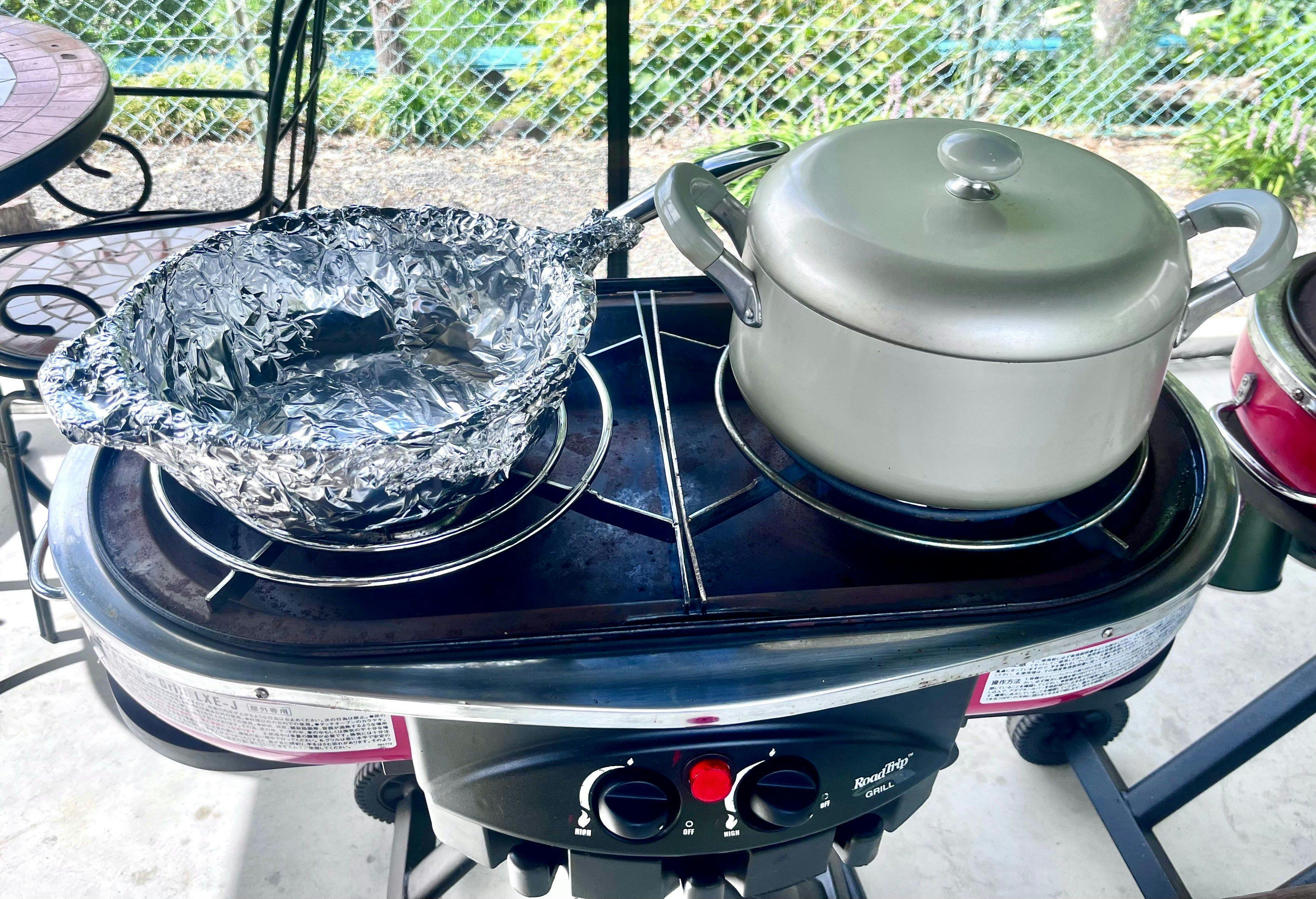 BBQ 프라이팬과 나베(전골 냄비)