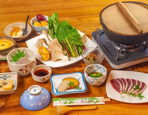 夕食の１例です。