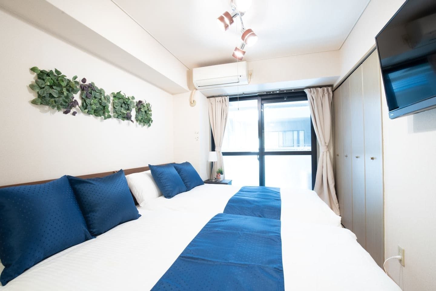 Kamar Twin (2 tempat tidur semi-double)