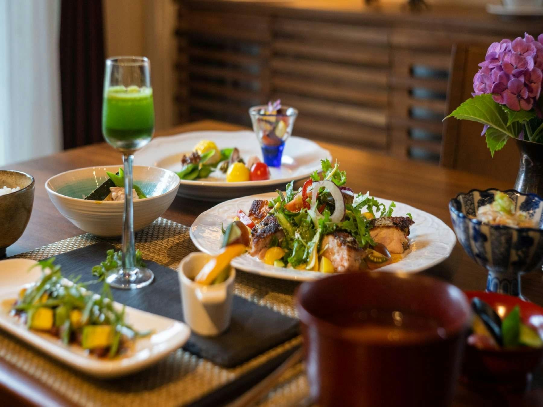 ตัวอย่างอาหารเย็น