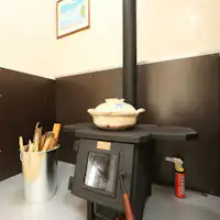 เตาผิงที่ครบครันในบ้านแยก (เช่าทั้งหลัง)