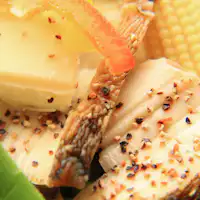 노도구로 소금구이 × 천연 전복 스테이크