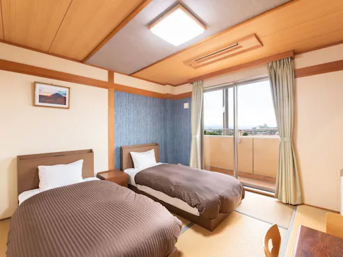 Kamar Twin Gaya Jepang