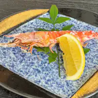 กุ้งลายเสือ “ราชากุ้ง” ย่างเกลือ