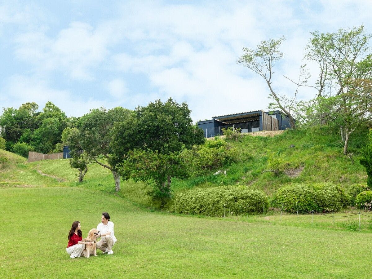 【เส้นทางเดินเล่นภายในบริเวณที่พัก】