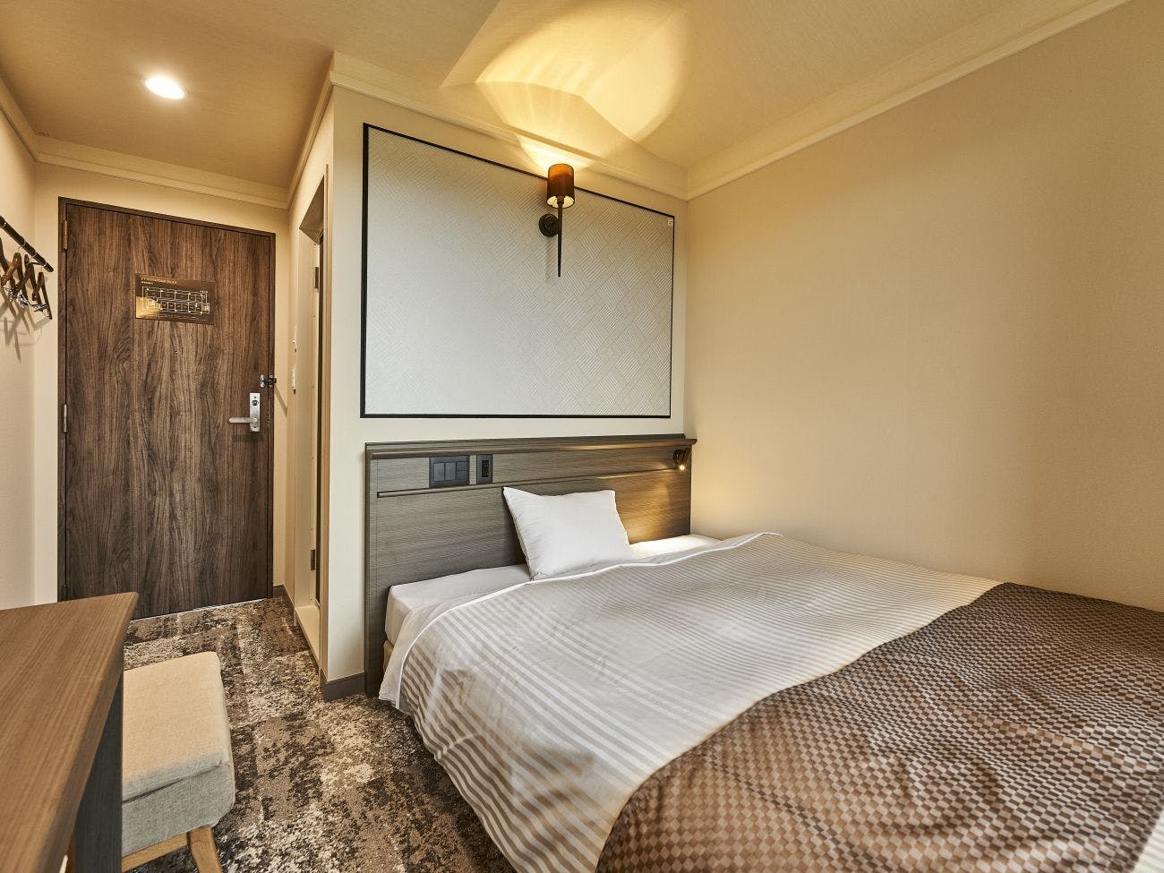 ตัวอย่างห้องพักแบบตะวันตกประเภทเตียงคู่