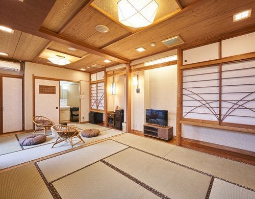 露天風呂付き和室一例