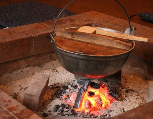 ウッドハウス_囲炉裏