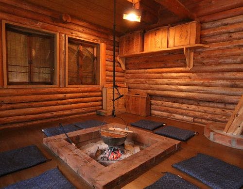 ウッドハウス_囲炉裏