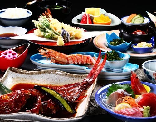 グレードアップ◆金目鯛姿煮付贅沢コース