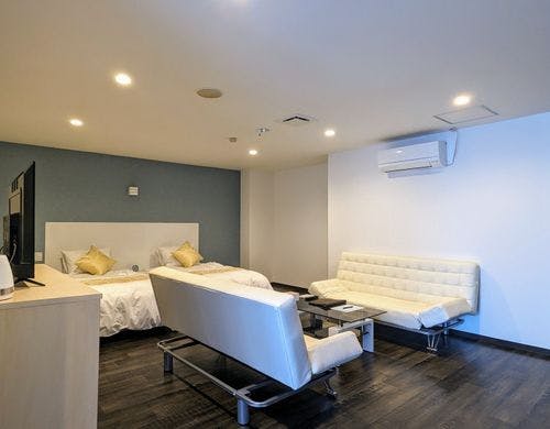 2階ファミリー向けツインルーム内観3枚目