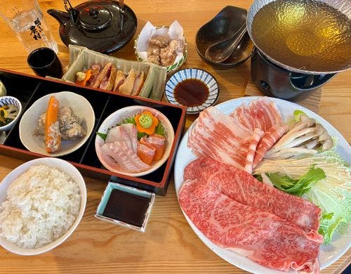 和牛日本一の鹿児島黒牛サーロインを存分に