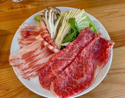 Ａ４クラスの鹿児島黒牛サーロインです。