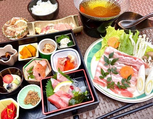 かごしま黒豚のしゃぶしゃぶ御膳