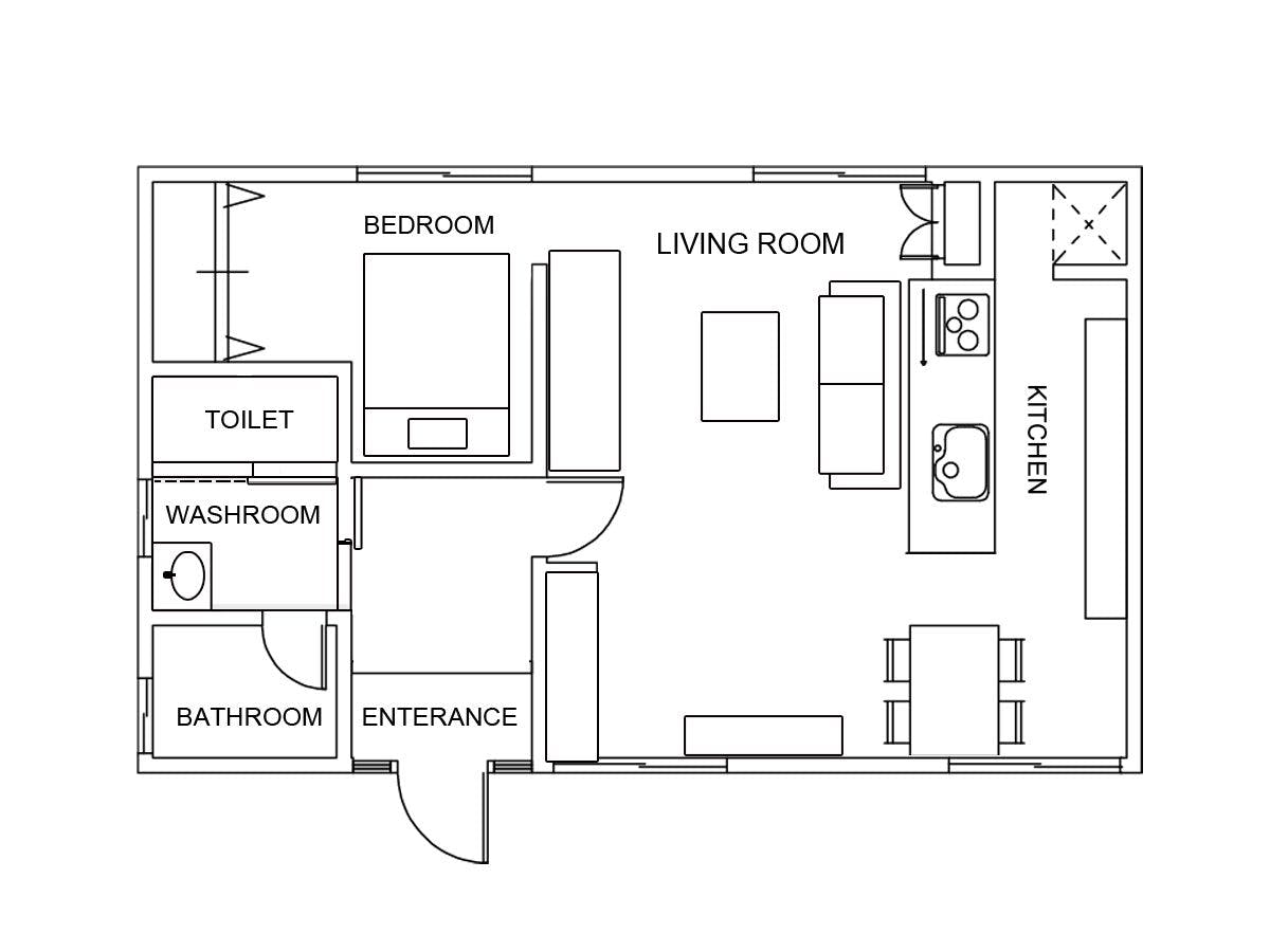 Denah lantai MINO102