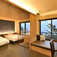 【寵物專用-豪華雙床房-34平方米】