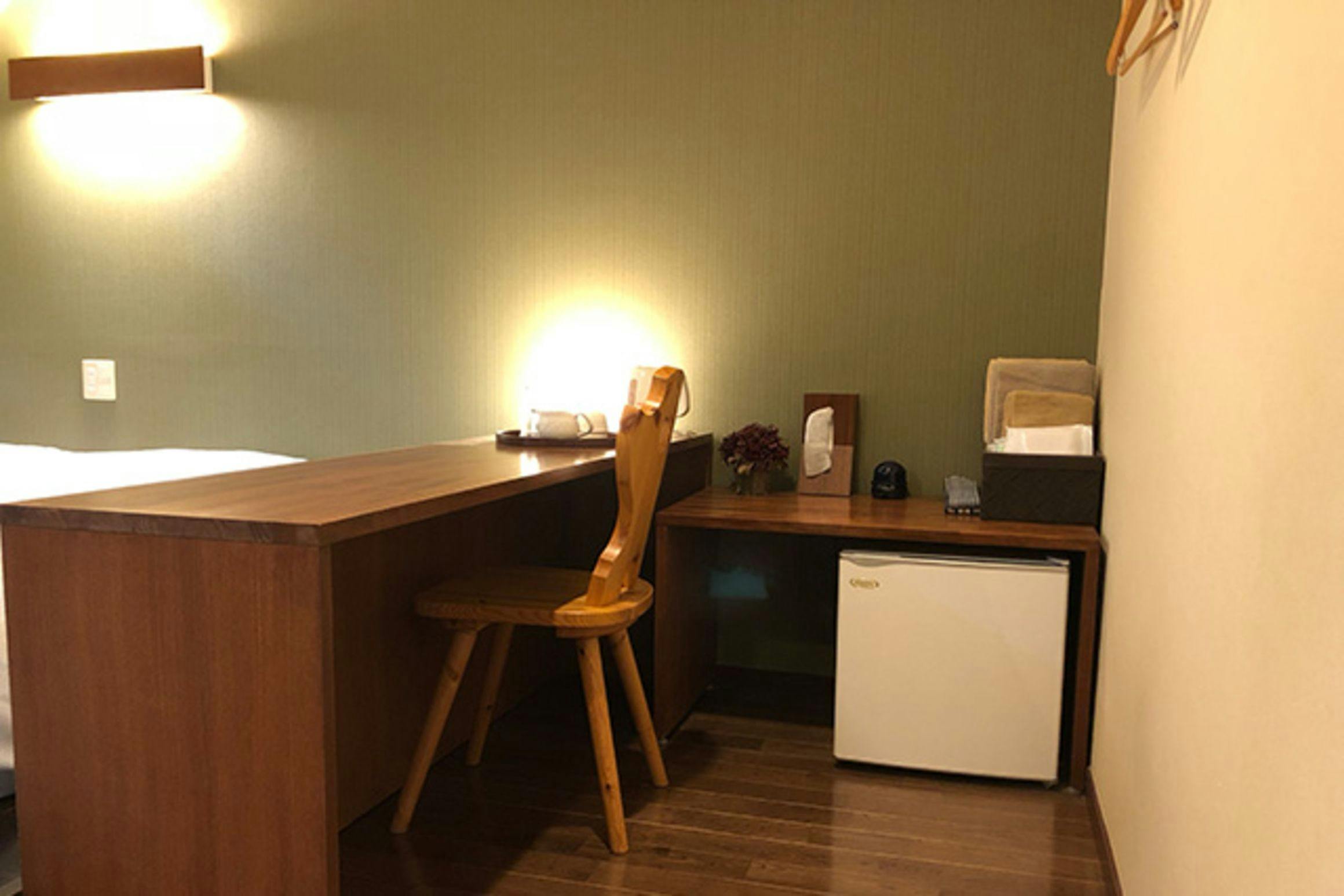Desk in Deluxe Room (except Room 203)