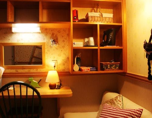 客室＿ワンちゃんアメニティ充実！