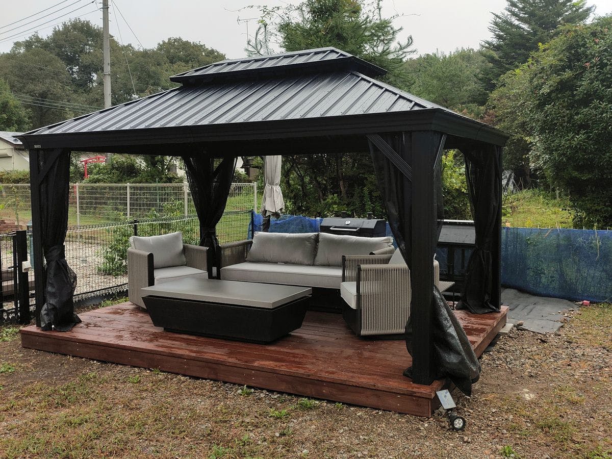 มีหลังคา ปลอดภัย♪