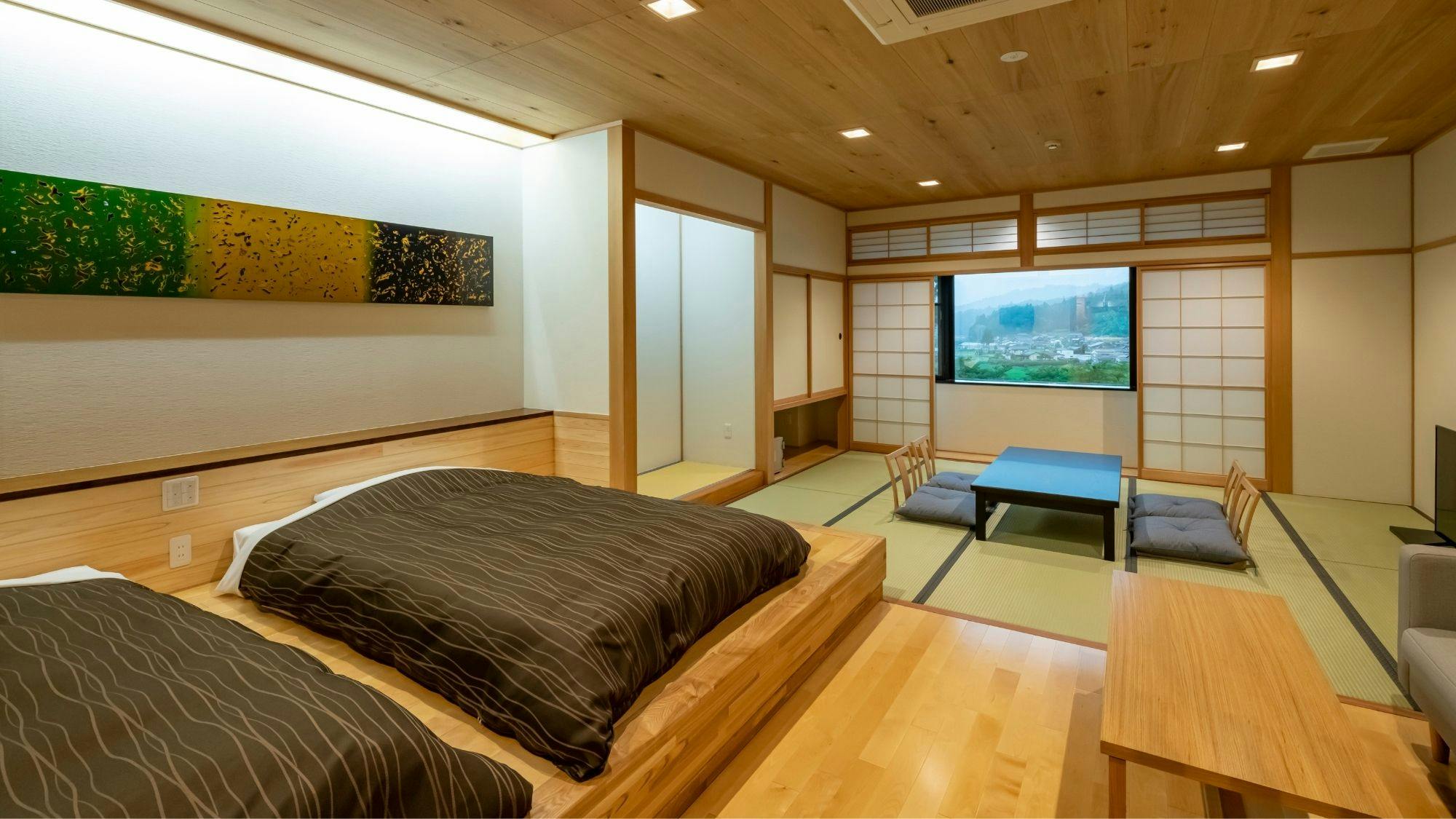 【ห้องพักสไตล์ญี่ปุ่นและตะวันตกที่แสนผ่อนคลาย】