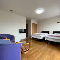 Kamar Twin Gaya Barat◆Tempat Tidur Simmons*