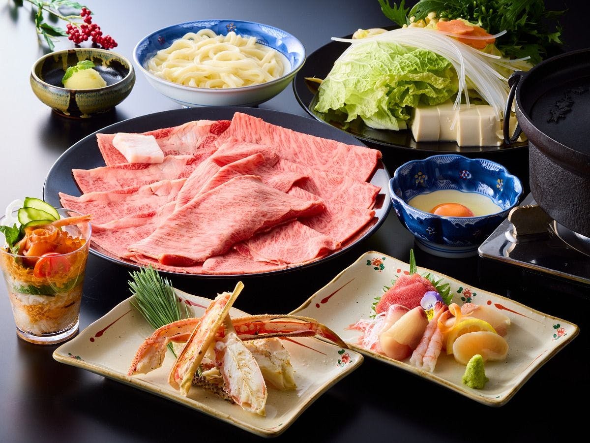 Kursus Sukiyaki dengan Daging Sapi Wagyu Jepang